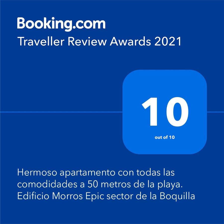 Hermoso Apartamento Con Todas Las Comodidades Acceso Directo A La Playa Morros Epic Sector La Boquilla Cumple Protocolos De Bioseguridad Cartagena  Exterior foto