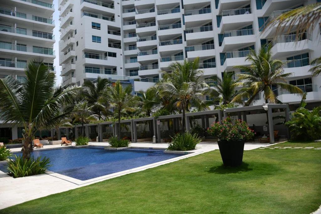 Hermoso Apartamento Con Todas Las Comodidades Acceso Directo A La Playa Morros Epic Sector La Boquilla Cumple Protocolos De Bioseguridad Cartagena  Exterior foto