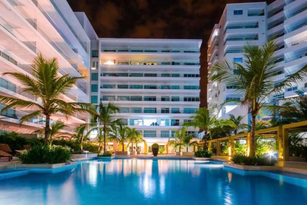 Hermoso Apartamento Con Todas Las Comodidades Acceso Directo A La Playa Morros Epic Sector La Boquilla Cumple Protocolos De Bioseguridad Cartagena  Exterior foto