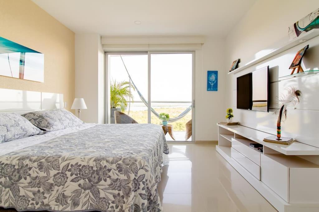 Hermoso Apartamento Con Todas Las Comodidades Acceso Directo A La Playa Morros Epic Sector La Boquilla Cumple Protocolos De Bioseguridad Cartagena  Exterior foto